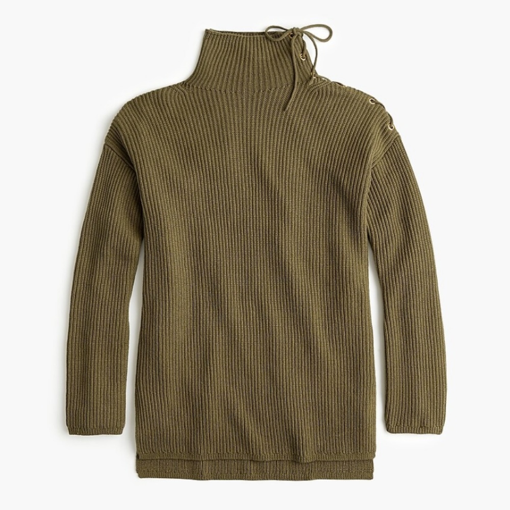 NWT J. Crew ribbed tunic sweater size XXL